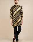 Multicoloured Striped Kurta
