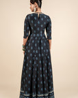 Navy Blue Anarkali