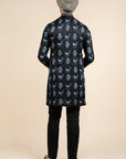 Navy Blue Kurta