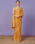Sequence Border Saree Set