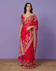 Zardozi Saree Set