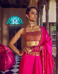 Choli Ke Peeche Saree - Pink