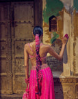 The Kumari Sharara Set - Pink