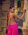 The Kumari Sharara Set - Pink
