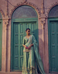 The Noorani Kurti Set - Green