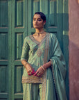 The Noorani Kurti Set - Green