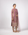 Mud Mauve Mirror Kurta Set
