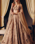 The Dripping Gold Tara Lehenga