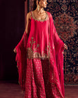 Rani Pink Sharara Set