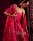 Rani Pink Sharara Set