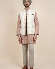 Pearl Ivory Nehru Jacket