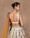 Pearl Ivory - Amber Lehenga Set | Muraqqa