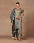 Powder Blue Tunic Set | Muraqqa