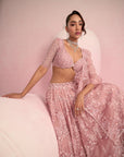 Blush Pink Lehenga Set