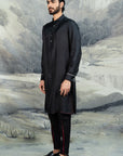 Rich Black Kurta
