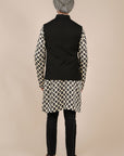 Rich Black Nehru Jacket