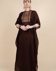 Ruby Red Kaftan