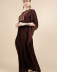 Ruby Red Kaftan
