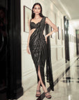 Astin Stripe Saree