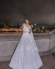 White Sequin Lehenga Set 2