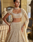 Ivory Pearl Lehenga Set