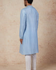 Powder Blue Embroidered Kurta Set