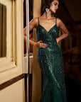 Emerald Green Gown