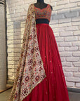 Red Heart Lehenga
