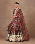 Scarlet Red Lehenga Set | Muraqqa