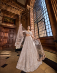 Champagne Pearl Lehenga Set 3