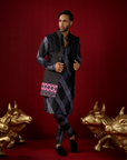 Sharf Kurta & Churidar Set with Bandhi