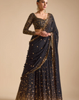 Black Mastaani Lehenga - Ready to Ship