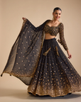Black Mastaani Lehenga - Ready to Ship