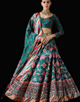 Popat Kunjar Lehenga - Ready to Ship