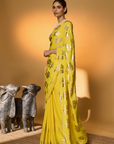 Yellow Haath Saree