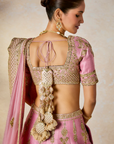 The Gulab Barfi Lehenga with Veil - Ready to Ship