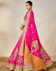 The Gulaab Cham Cham Lehenga - Ready to Ship
