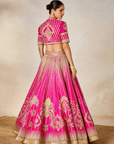 The Gulaab Cham Cham Lehenga - Ready to Ship