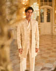 Ivory Sherwani Set
