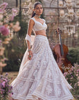 Ice Grey Dori Lehenga Set