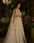 Champagne Pearl Lehenga Set