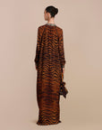 Tiger Print Kaftan