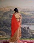 Surahi Rang Handloom Saree Set