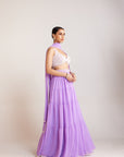 Lilac Sharara Set