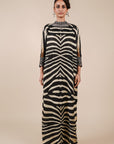 Zebra Print Kaftan