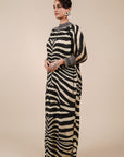 Zebra Print Kaftan