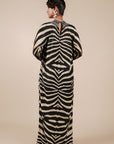 Zebra Print Kaftan