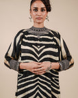 Zebra Print Kaftan
