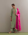 Classic Kurta Set - Green