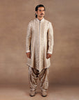 Almond Ivory Sherwani Set